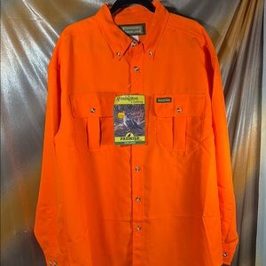 2XL Remington Vibrant Orange Hunting Shirt. NWT. 59”‎ chest A2
